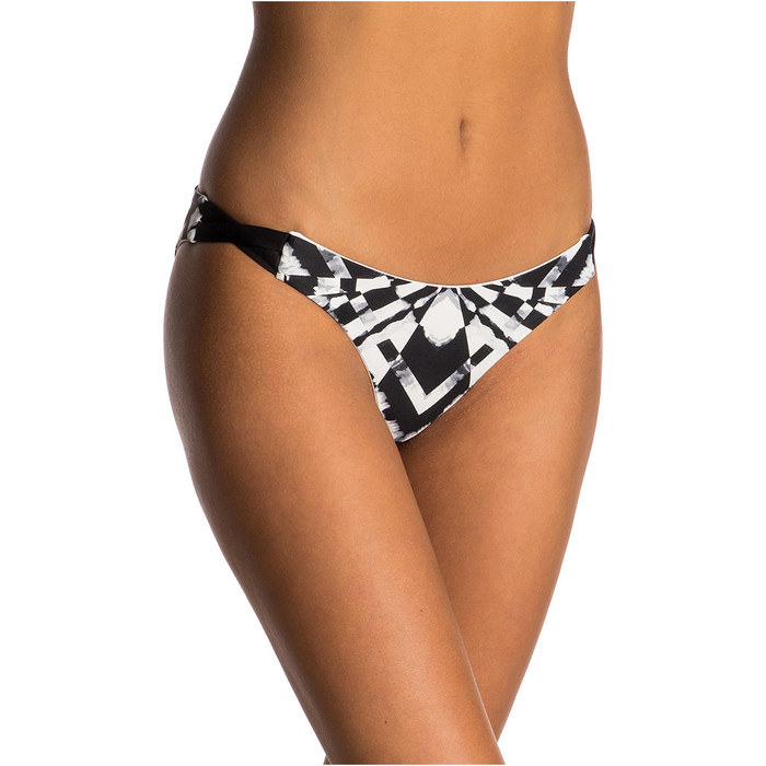 Rip Curl Mirage Shakra Luxe Hipster Reversible Bikini Bottoms BLACK GSIBX9