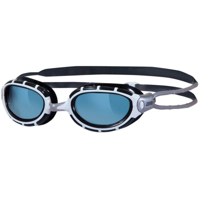 Zoggs Junior Predator Swimming Goggles BLACK / WHITE 303869