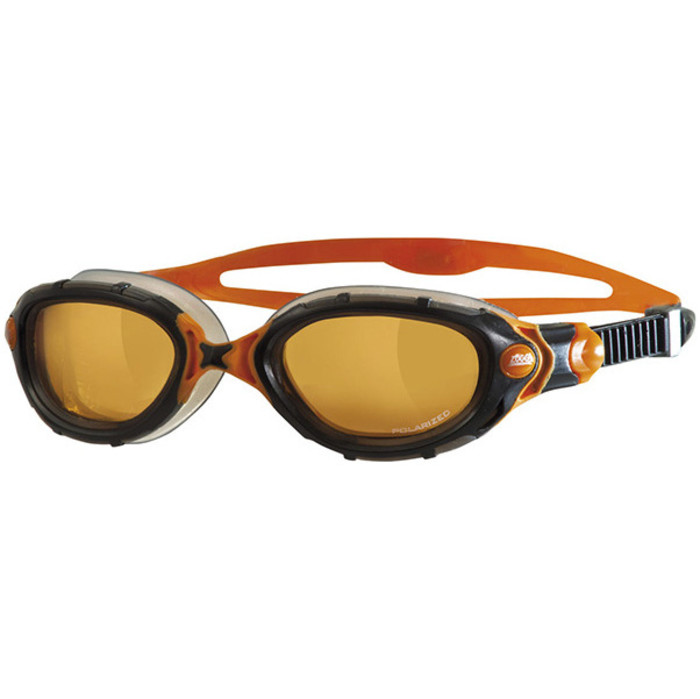 Zoggs Predator Flex Polarized Ultra Adult Swimming Goggles - Copper / Black 321847