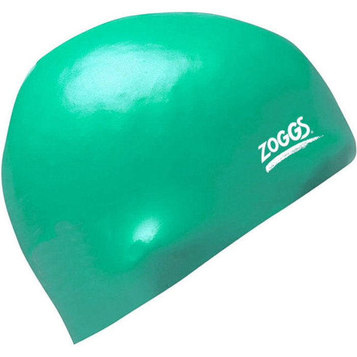 Zoggs Silicone Easy-Fit Swimming Cap Green 300624