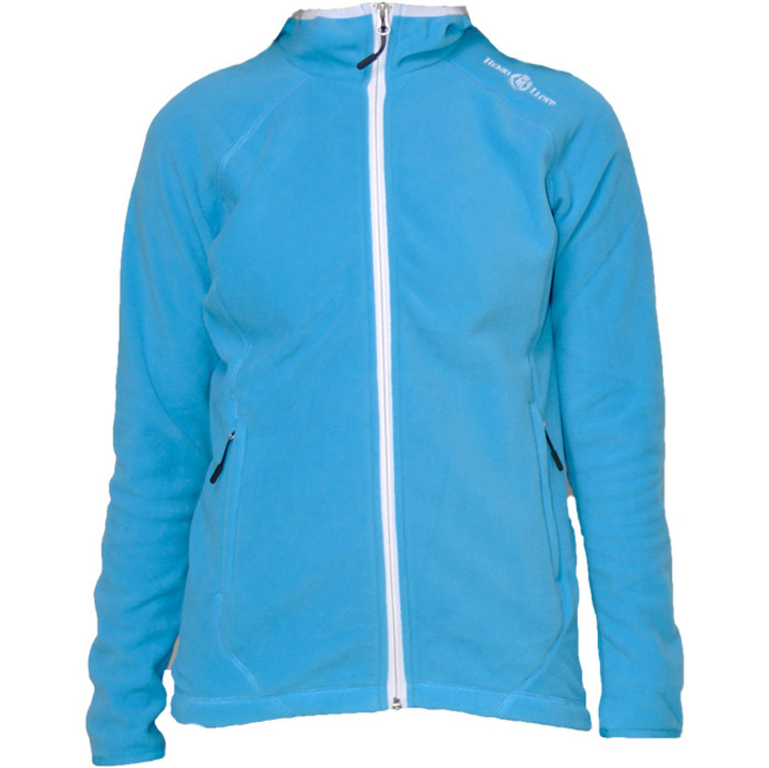 Henri Lloyd Womens Verve Fleece Hooded Jacket BALTIC BLUE S20105