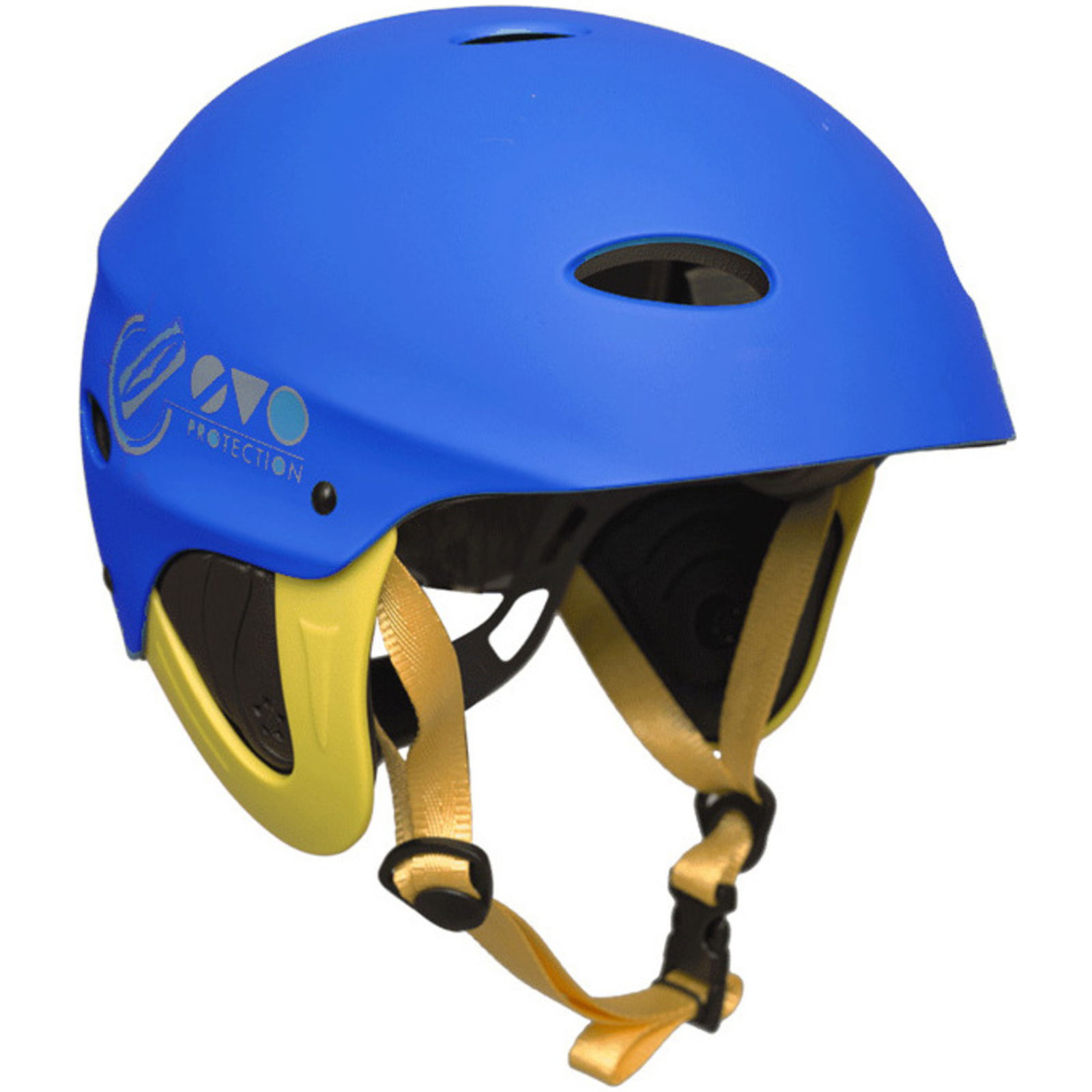 2023 Gul Evo Watersports Helmet Blue / Fluro Yellow AC0104B3