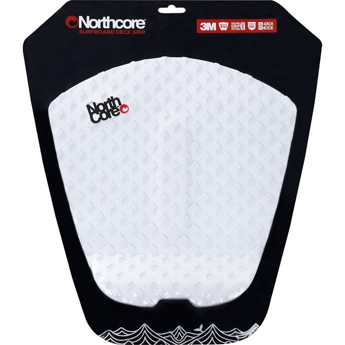 2021 Northcore Ultimate Grip Deck Pad White NOCO63J