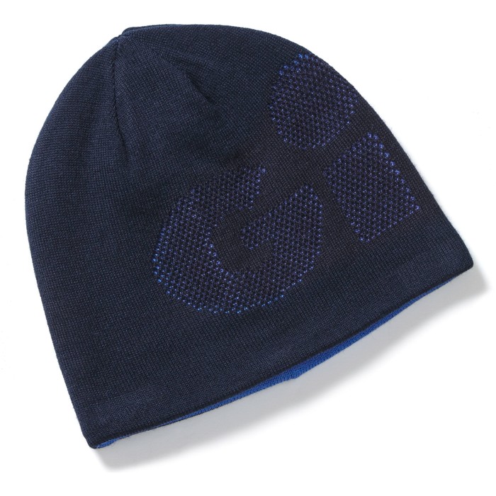 2021 Gill Reversible Knit Beanie HT48 - Blue / Navy