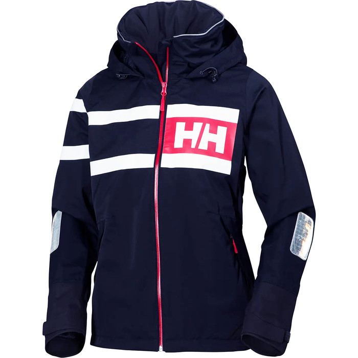 2021 Helly Hansen Womens Salt Power Sailing Jacket 36279 - Navy