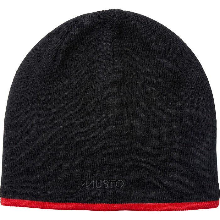 2021 Musto Knitted Beanie 81223 - Black
