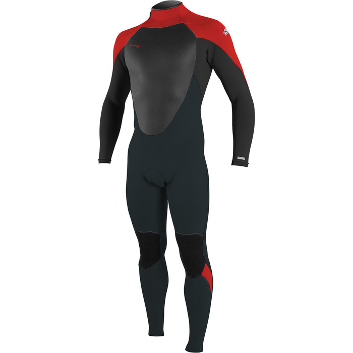 2022 O'Neill Youth Epic 5/4mm Back Zip GBS Wetsuit 4219BG - Gunmetal / Black / Red