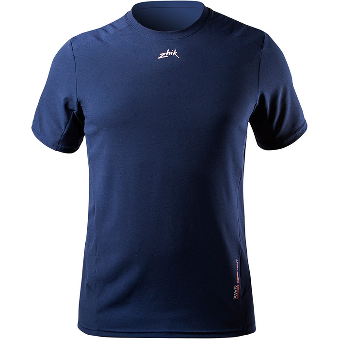 2022 Zhik Mens XWR Short Sleeve Water Repellent T-Shirt ATE0096 Steel Blue