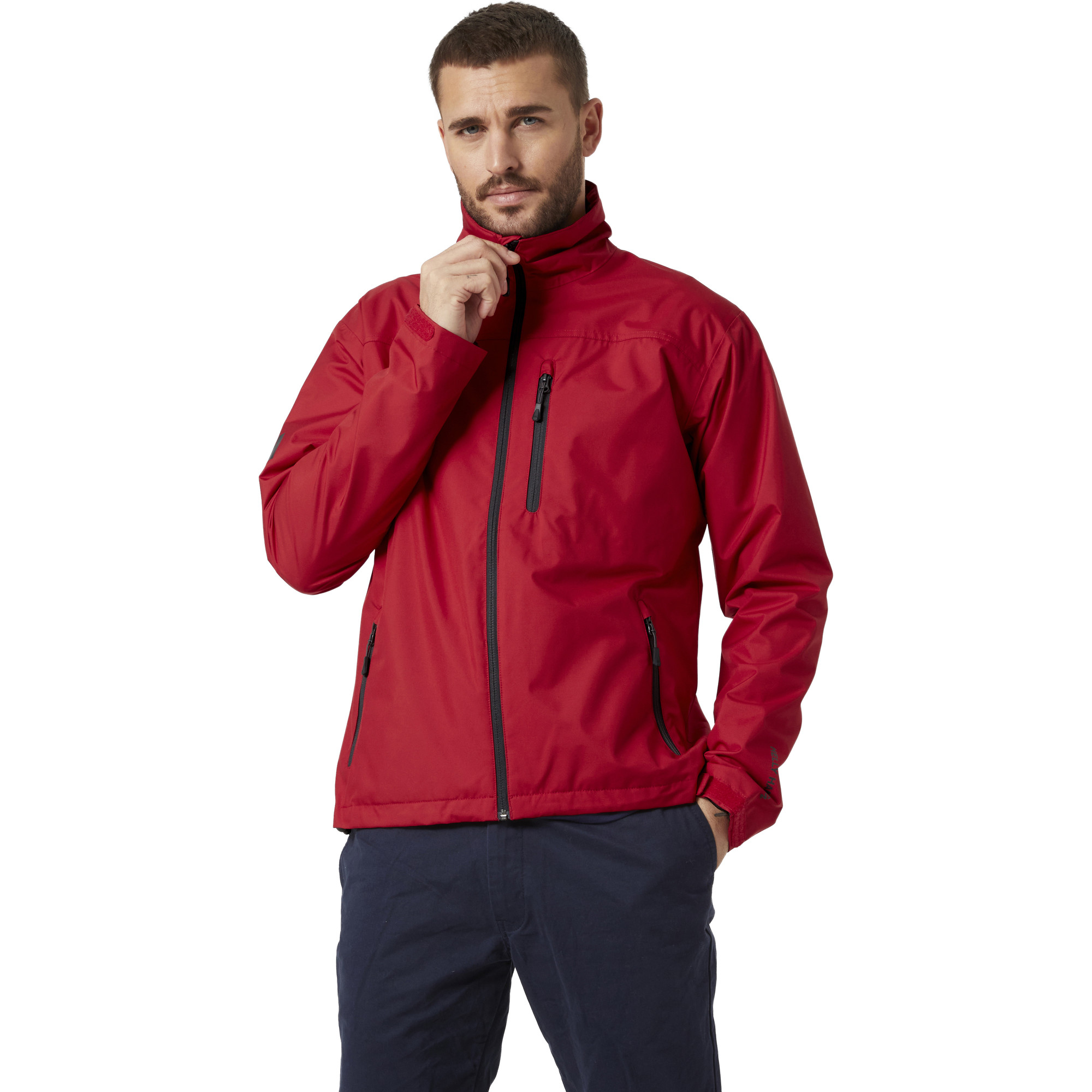 2023 Helly Hansen Mens Crew Jacket RED 30263 - Sailing - Sailing ...