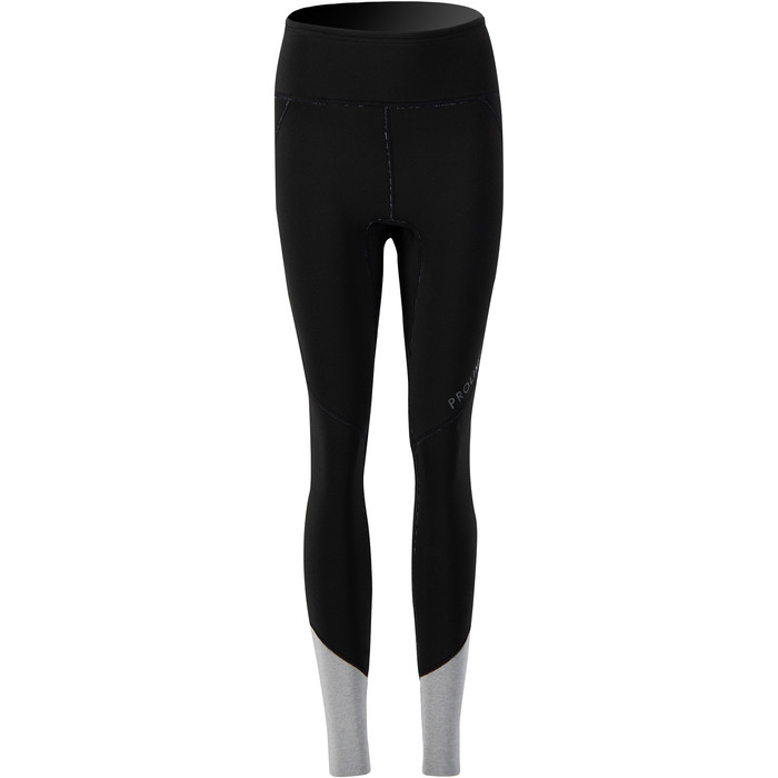 2021 Prolimit Womens Airmax 2mm Wetsuit SUP Trousers 14730 - Black / Light Grey