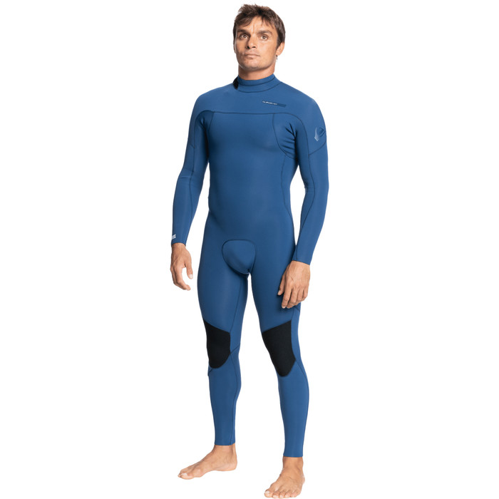 2022 Quiksilver Mens Everyday Sessions 4/3mm Back Zip GBS Wetsuit EQYW103123 - Insignia Blue