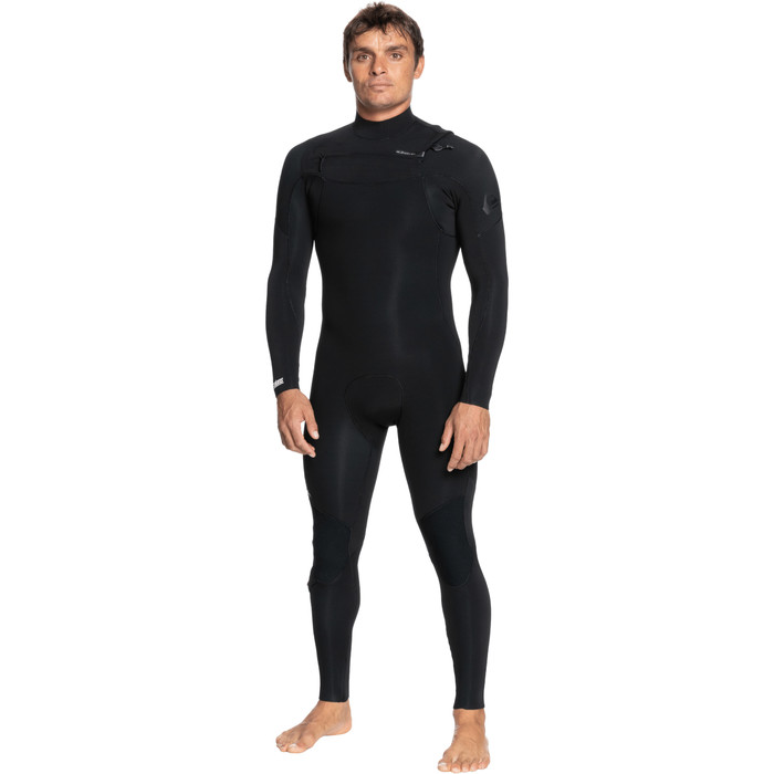 2022 Quiksilver Everyday Sessions 5/4/3mm Chest Zip GBS Wetsuit EQYW103120 - Black