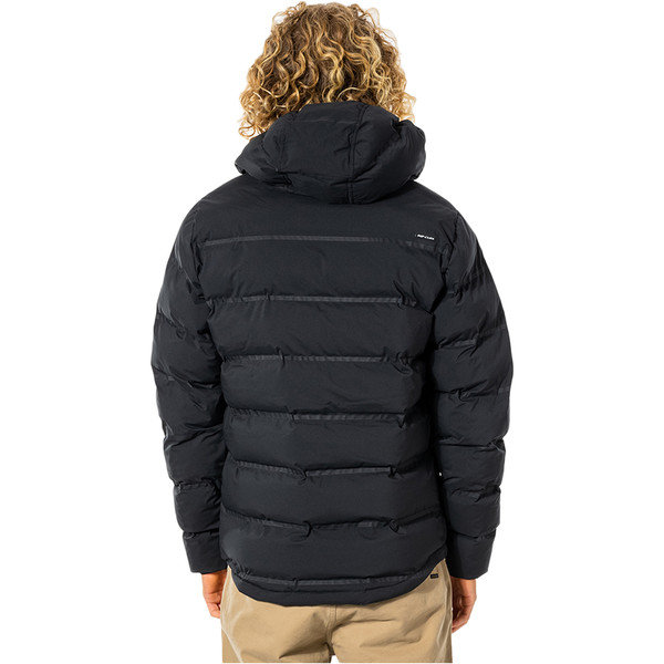 2024 Rip Curl Mens Anti Series Elite Puff Hood Jacket CJKDB9 - Black ...