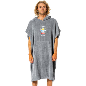 2022 Rip Curl Wet As Hooded Towel Changing Robe / Poncho CTWCE1 - Grey