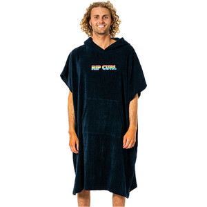 2022 Rip Curl Wet As Hooded Towel Changing Robe / Poncho CTWCE1 - Navy