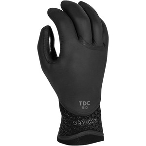 2021 Xcel Drylock 5mm 5 Finger Wetsuit Gloves XW21ACV59387 - Black