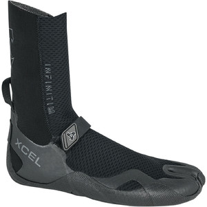 2023 Xcel Infiniti 5mm Split Toe Wetsuit Boots AT057020 - Black