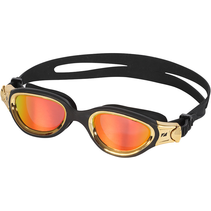 2024 Zone3 Venator-X Swim Goggles SA21GOGVE - Black / Gold