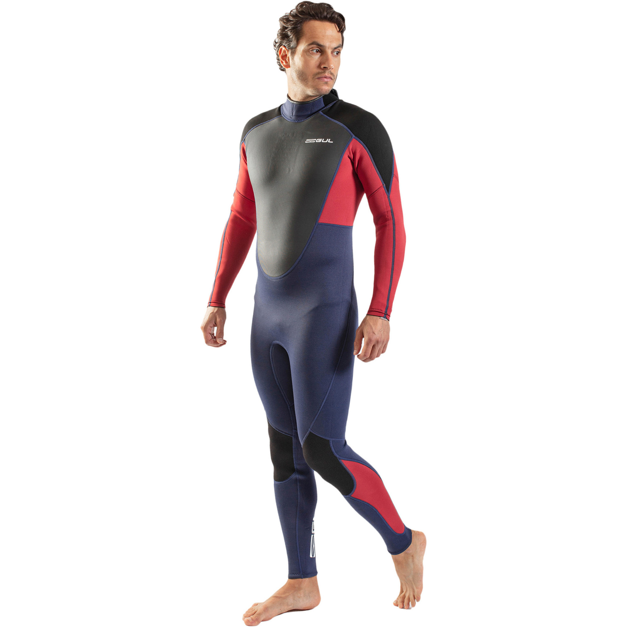 Gul Junior Response 5/3 5/3mm GBS wetsuit met achterrits - Jet Back Zip - Thermische warme warmtelaag Lagen Gemakkelijk rekbaar Waterdicht