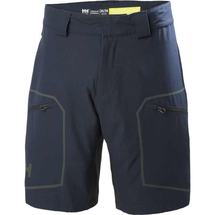 2024 Helly Hansen Mens HP Racing Deck Shorts 30217 - Navy
