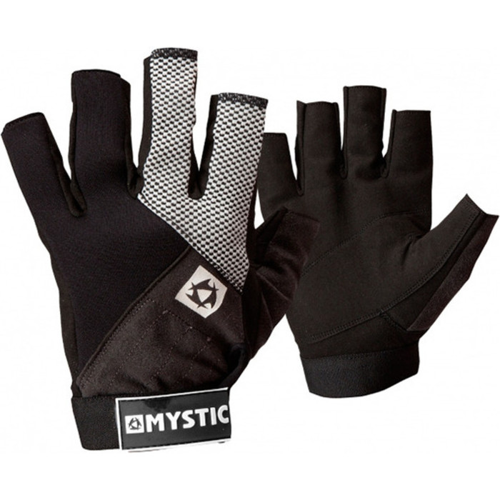 2022 Mystic Rash Neo Short Finger Gloves 130455 - Black