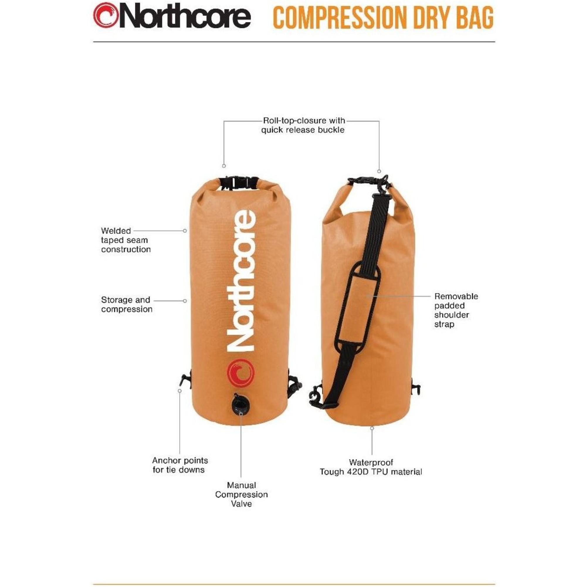 Balin Deluxe Double Bodyboard Bag In Blue - FREE* Shipping & Easy