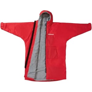 2024 Northcore Beach Basha Sport Long Sleeve Changing Robe NOCO24N - Red