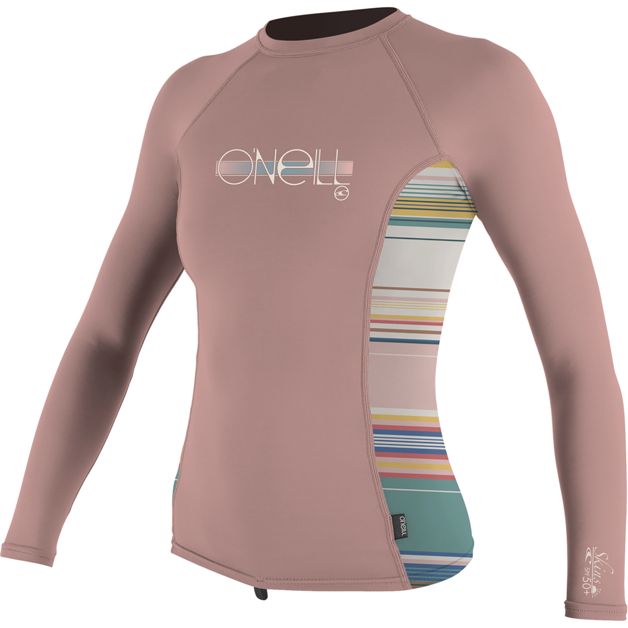 2022 O'Neill Girls Premium Skins Long Sleeve Rash Guard 4176 - Peony ...