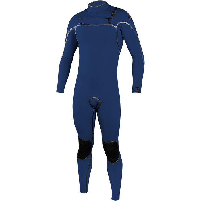 2022 O'Neill Mens Psycho One 3/2mm Chest Zip Wetsuit 5420 - Navy