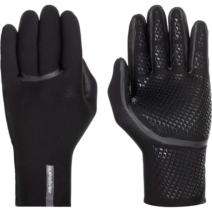 2023 Quiksilver Junior Marathon Sessions 3mm Wetsuit Gloves EQBHN03037 - Black