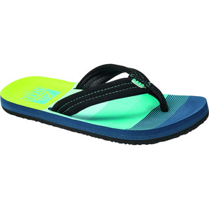 2022 Reef Kids Ahi Flip Flops RF0A3VBLAGN - Aqua / Green
