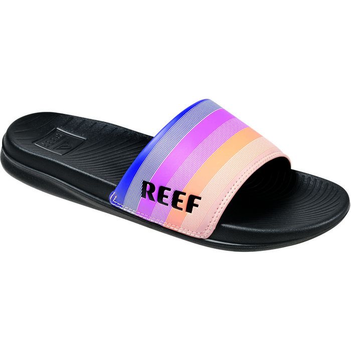 2022 Reef Womens One Slide CI6638 - Retro Stripes
