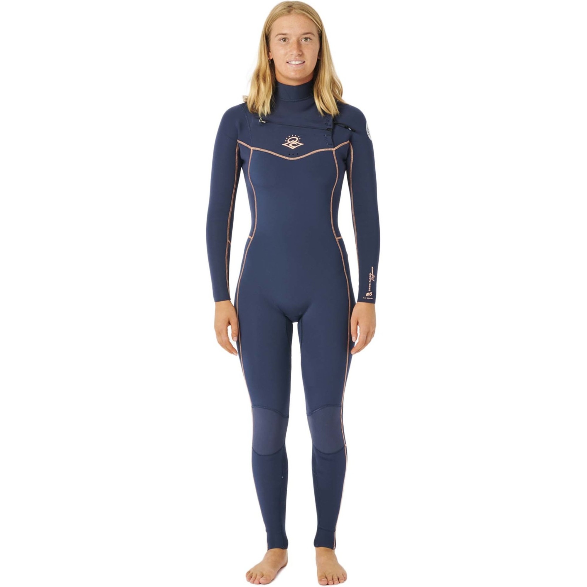 2023 Rip Curl Womens Dawn Patrol Performance 5/3mm Chest Zip Wetsuit ...