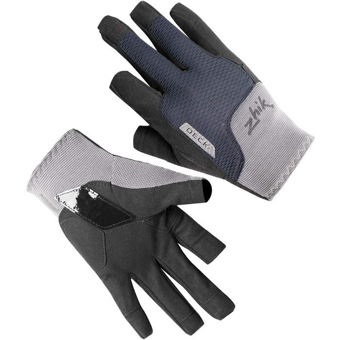 2024 Zhik Full Finger Deck Gloves GLV-16 - Grey
