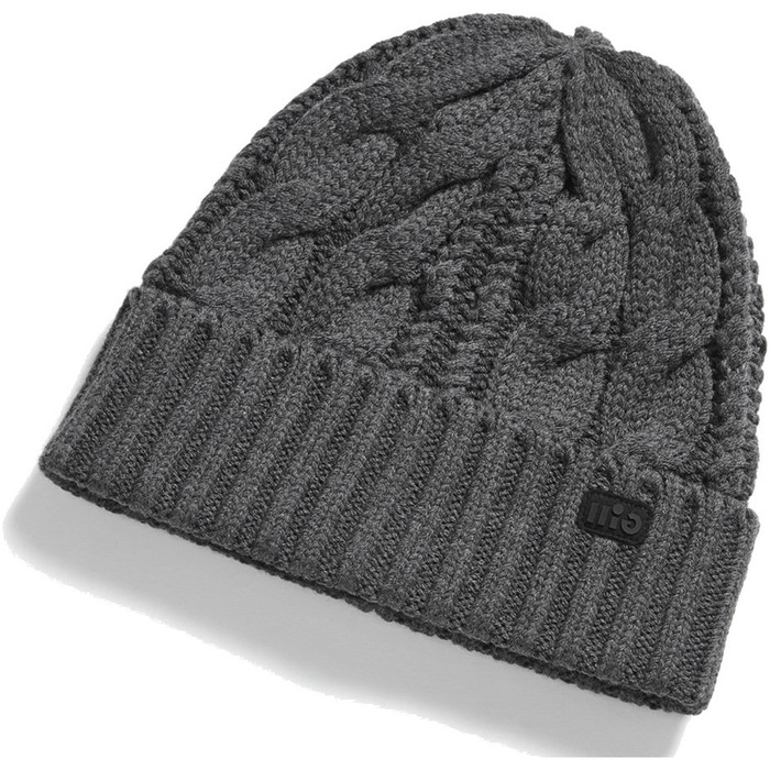 2024 Gill Cable Knit Beanie HT32 - Graphite Melange