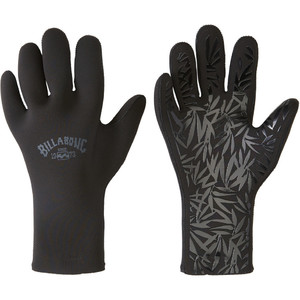 2023 Billabong Womens 2mm Synergy Wetsuit Gloves ABJHN00102 - Black