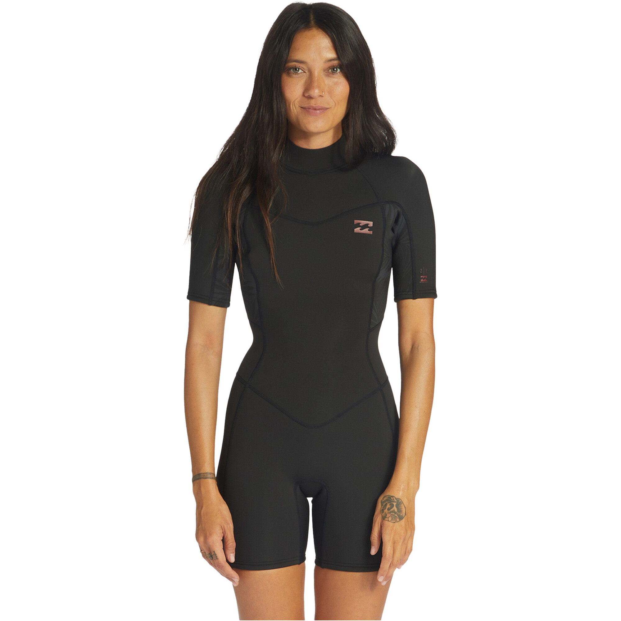 Plus Size Men Wetsuit 3/2mm With Back Zip For Swimming Support