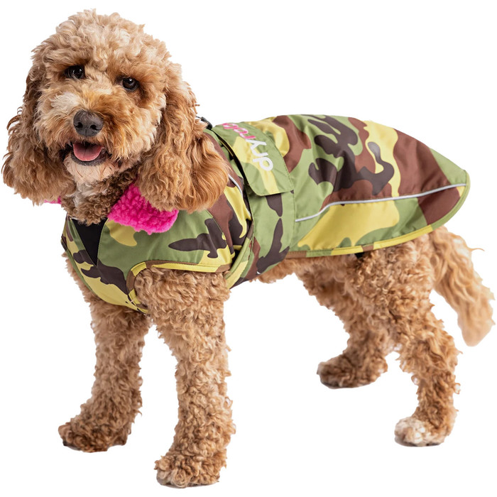 2023 Dryrobe Dog Robe V3 DRDR1 - Camo Pink