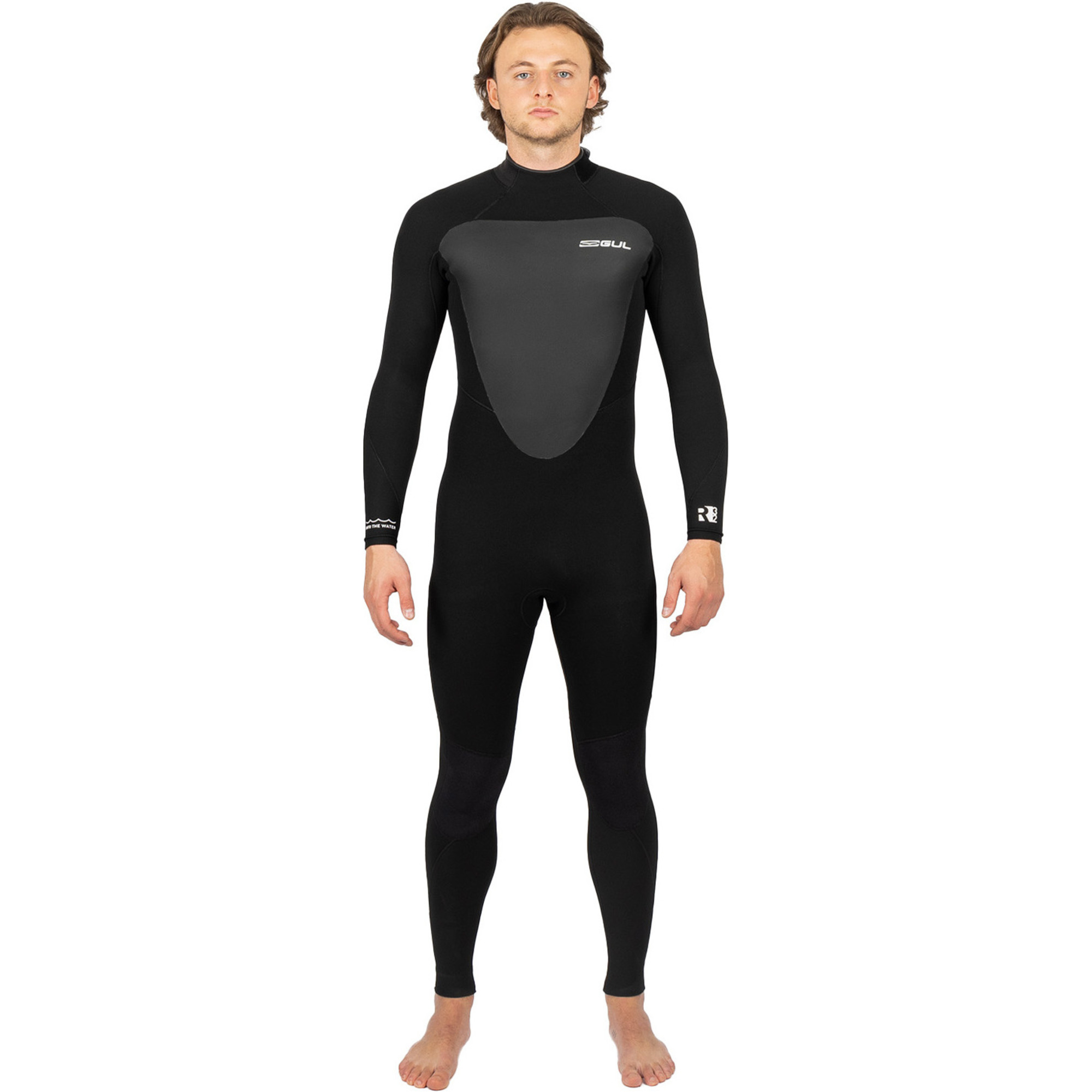 GUL Response Neoprenanzug 5/3 Mm – Mit Rückenzip, Navy/Rot, Für Wassersport