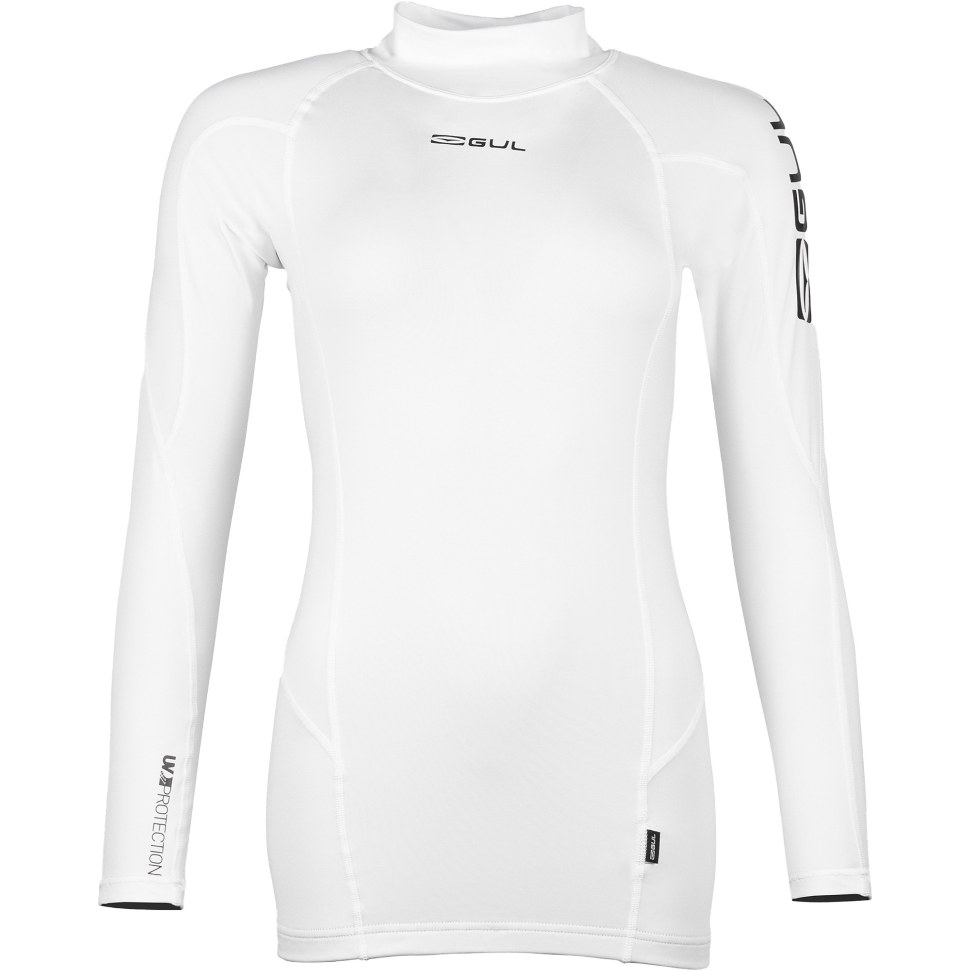 2024 Gul Womens Recore Long Sleeve Rash Vest RG0331-B9 - White ...