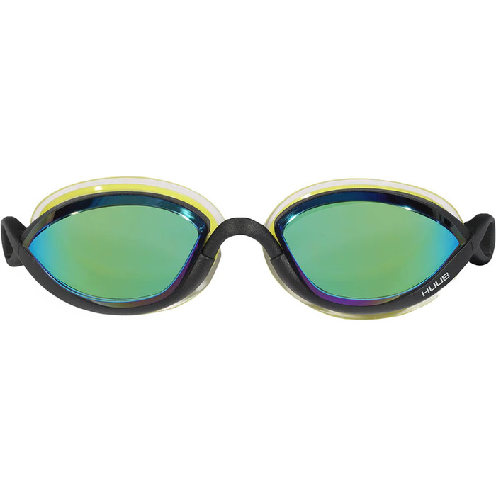 2024 Huub Pinnacle Air Seal Swim Goggles A2-PINN - Fluo Yellow / Black