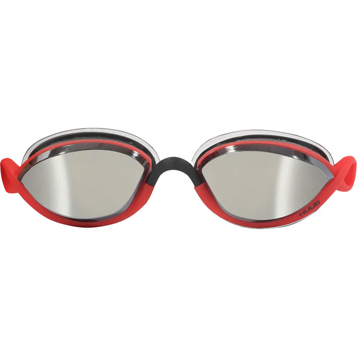2024 Huub Pinnacle Air Seal Swim Goggles A2-PINN - White / Red