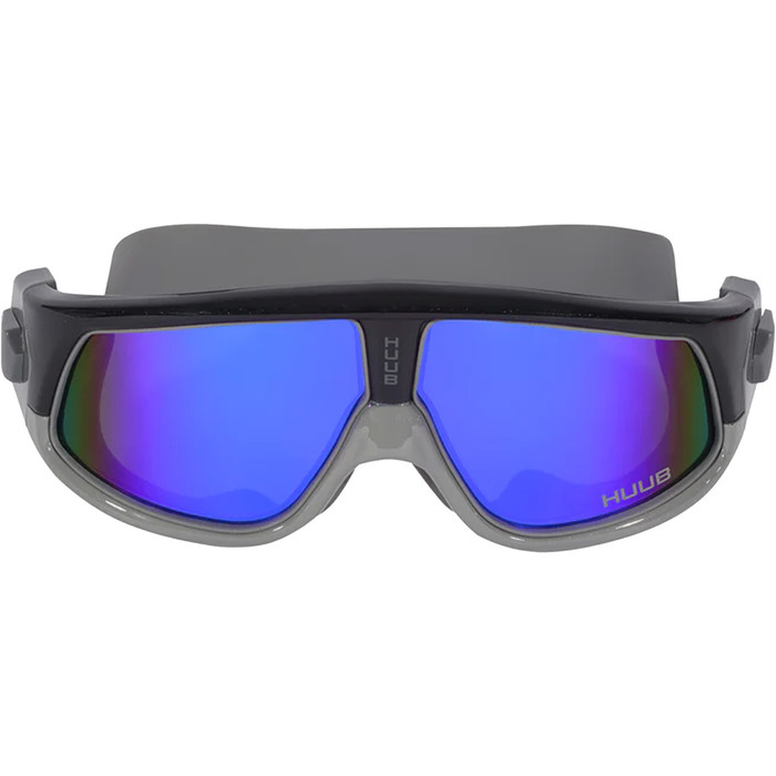 2024 Huub Ryft Open Water Swim Mask Goggles A2-RYFT - Cool Grey / Matt Black / Dark Smoke / Multi Mirror