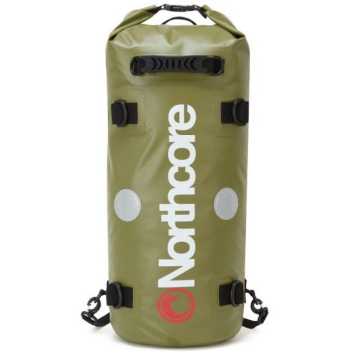 2024 Northcore 20L Dry Bag Backpack NOCO67FC - Olive