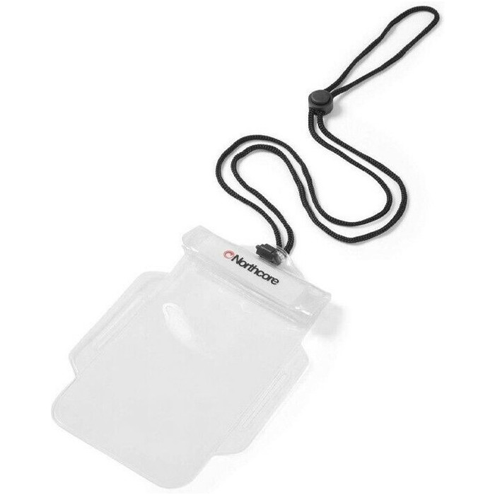 2024 Northcore Waterproof Key & Mobile Phone Pouch NOCO62B - Clear / Black
