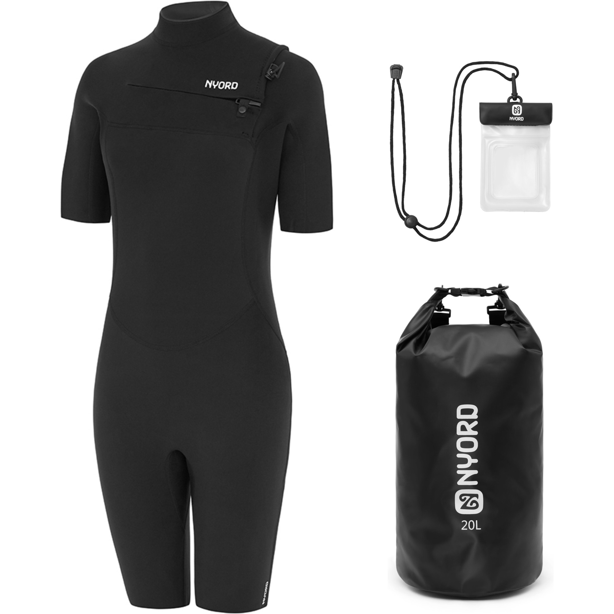 2025 O'Neill Da Uomo HyperFreak Comp 3/2mm Zip Free Muta 4970 - Dark Orion / Deep | Watersports Outlet