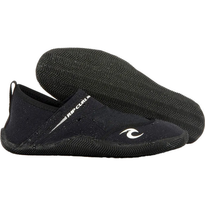 2024 Rip Curl Junior Reefwalker 1.5mm Wetsuit Shoes WBO9AJ - Black