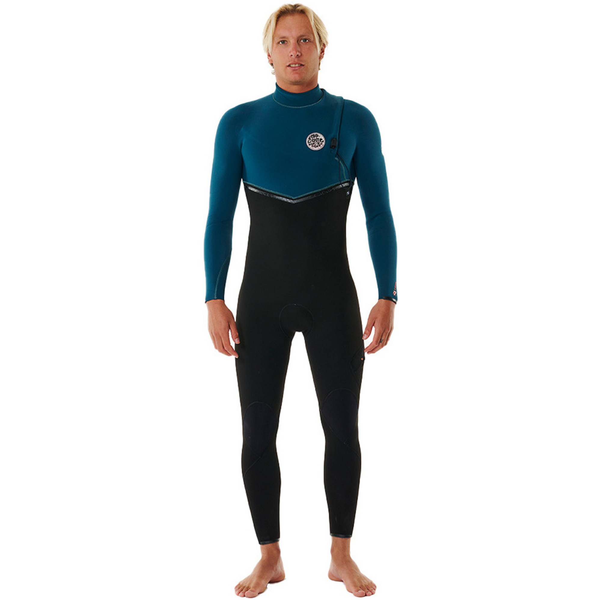 2024 Rip Curl Mens E-Bomb 4/3mm Zip Free Wetsuit 14TMFS - Blue Green ...