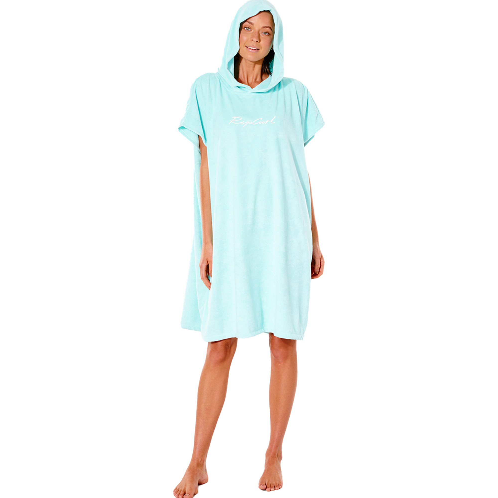 2023 Rip Curl Womens Script Change Robe / Poncho GTWFM1 - Aqua ...