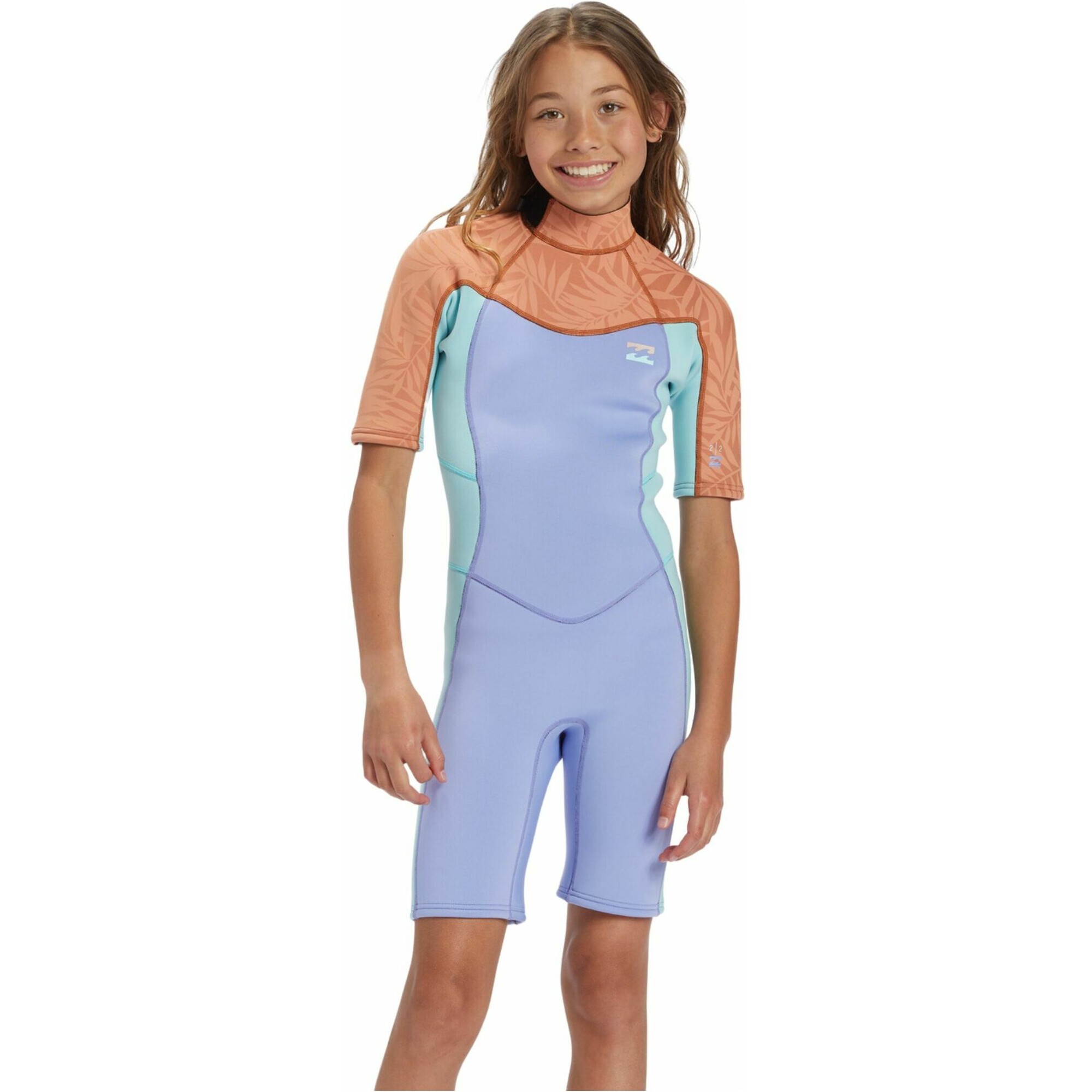 2024 Billabong Junior Foil 2mm Back Zip Shorty Wetsuit ABBW500113 ...